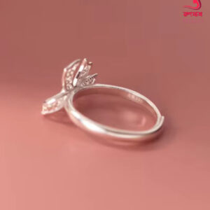 Sterling Silver Bow Adjustable Ring Classic & Elegant Gift for Women