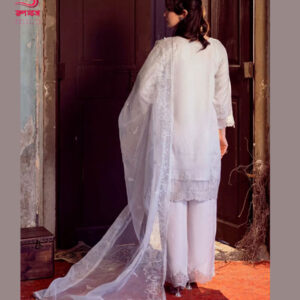 Premium Eid Special Embroidered  4-Piece Organza  Pakistani Dress Set Gulrukh by Guzel
